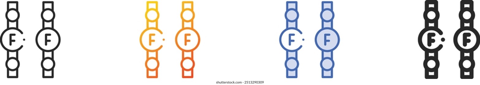 friendship icon.Thin Linear, Gradient, Blue Stroke and bold Style Design Isolated On White Background