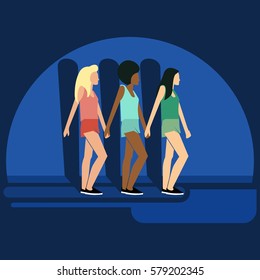 friendship illustration vector