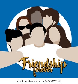 friendship illustration vector