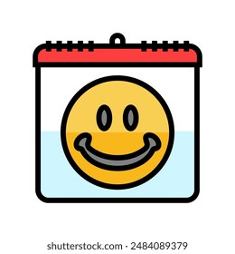 friendship international day color icon vector. friendship international day sign. isolated symbol illustration