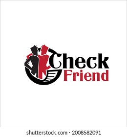 friendship logo designs simple for friend forever