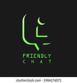 Friendship Symbol Logo Design Vector