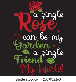 Friendship t shirt design with any typography t shirt design concept vector