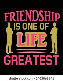 friendship t shirt design beautiful