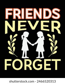 Friendship t shirt design new day