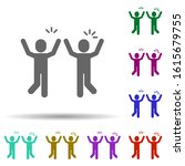 Friendship, teammate in multi color style icon. Simple glyph, flat vector of Friendship icons for ui and ux, website or mobile application
