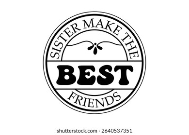 Friendship T-shirt design and logo design