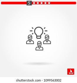 friendship vector icon