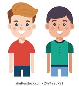 Friendship vector made with Illustrator. Which is created based on Friendship Day