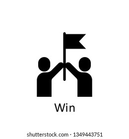 Friendship, win icon. Element of friendship icon. Premium quality graphic design icon. Signs and symbols collection icon for websites, web design, mobile app