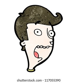 frightened boy cartoon
