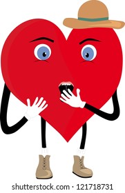 Frightened heart