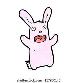 frightened rabbit cartoon