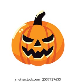 Assustador Halloween Pumpkin Vetor Clip Art para criações assustadoras