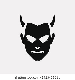 Frightful fiend icon - Simple Vector Illustration