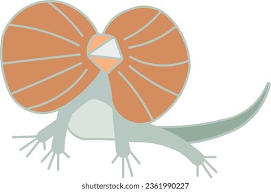 Frilled Lizard dragon lizard lizard frill neck lizard animal