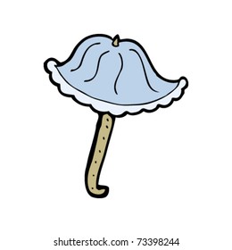 frilly umbrella cartoon