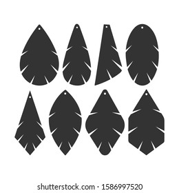 Fringe Earrings - Earring templates