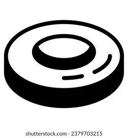 Frisbee Icon illustration, for uiux, web, app, infographic, etc