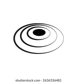frisbee logo icon illustration flat