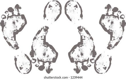 frisky footprints