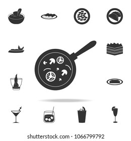 fritate icon. Detailed set of italian foods illustrations. Premium quality graphic design icon. One of the collection icons for websites web design mobile app on white background