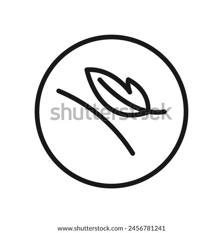 frivolous icon outline design vector