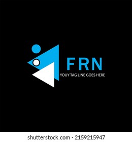 FRN letter logo creative design with vector graphic