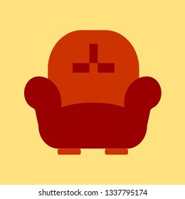 frniture chair vector icon