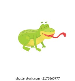 a frog animal vector illustration