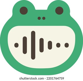 Frog art with eps 10