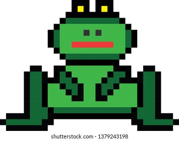 frog art pixel