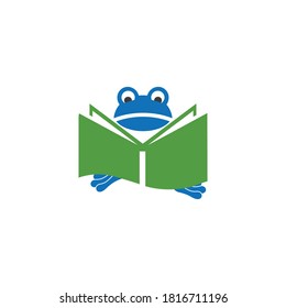 Frog Book Logo, Bookkeeping logo