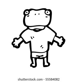 frog cartoon