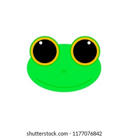 frog cartoon icon
