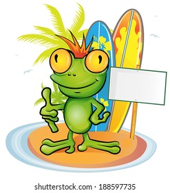 Frog beach Images, Stock Photos &amp; Vectors | Shutterstock