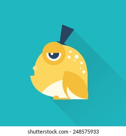 Frog characters flat