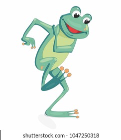 frog, coloring book, coloring book for kids, children's illustration, fast, jump, swamp, pond, funny, happiness, joy, summer, heat, frog dancing, little frog, naughty frog, birthday party, sticker