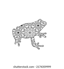 Frog Coloring page for Kids