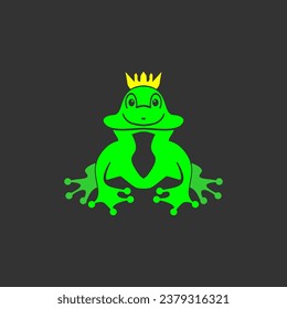 Frog Company Logo sign vector.