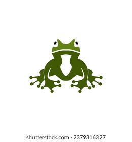 Frog Company Logo sign vector.