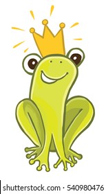 the frog in the crown