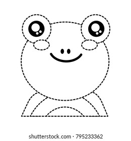 frog cute animal icon image 