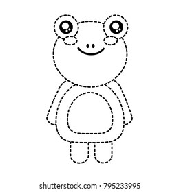 frog cute animal icon image 