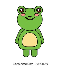 frog cute animal icon image 