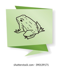 frog doodle