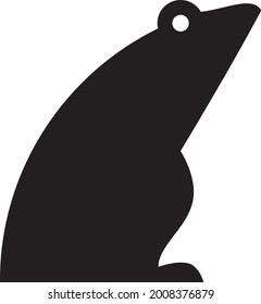 Diseño de iconos planos de rana para su logotipo
