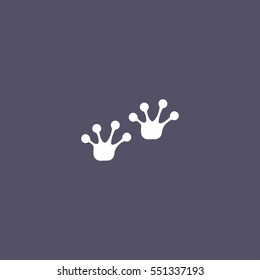 frog footprint icon
