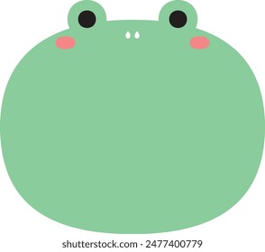Frog frame 2 single round