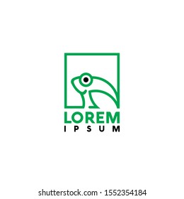 FROG IN FRAME LOGO DESIGN